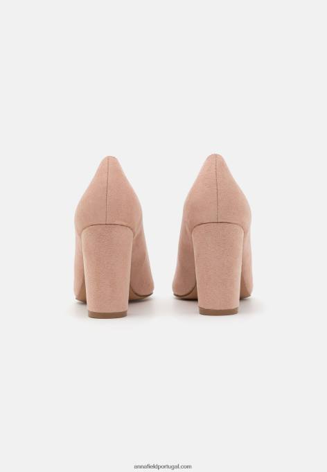 mulheres salto clássico rosa claro F4BZ0D1614 Anna Field