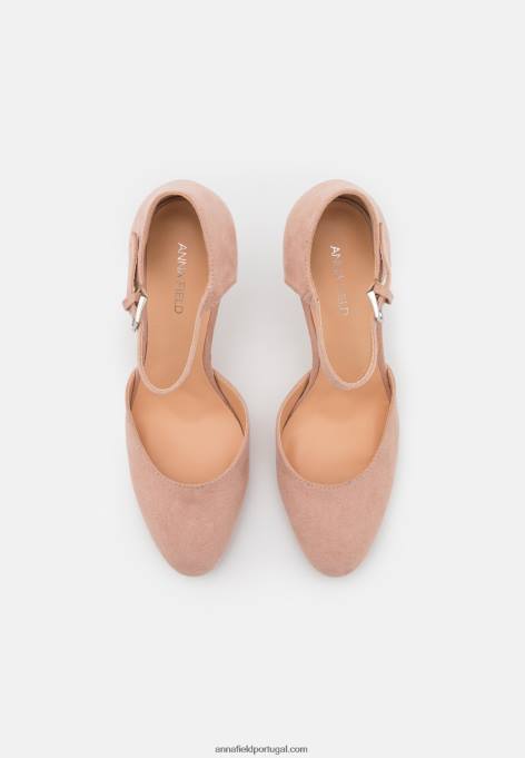mulheres salto clássico rosa claro F4BZ0D1673 Anna Field