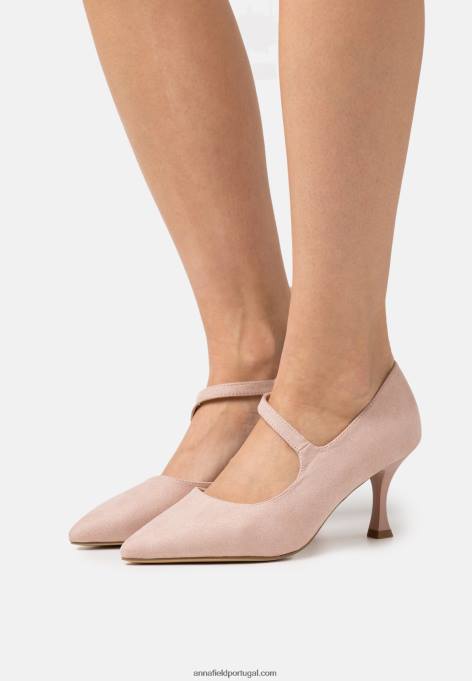 mulheres salto clássico rosa claro F4BZ0D1698 Anna Field