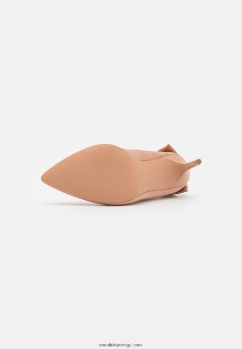 mulheres salto clássico rosa dourado F4BZ0D1676 Anna Field