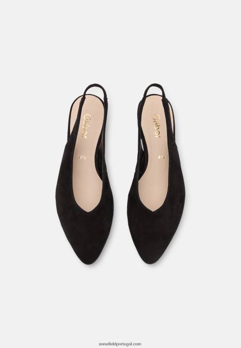 mulheres salto clássico schwarz F4BZ0D1749 Anna Field