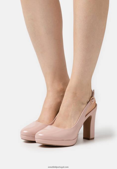 mulheres salto plataforma rosa claro F4BZ0D1767 Anna Field