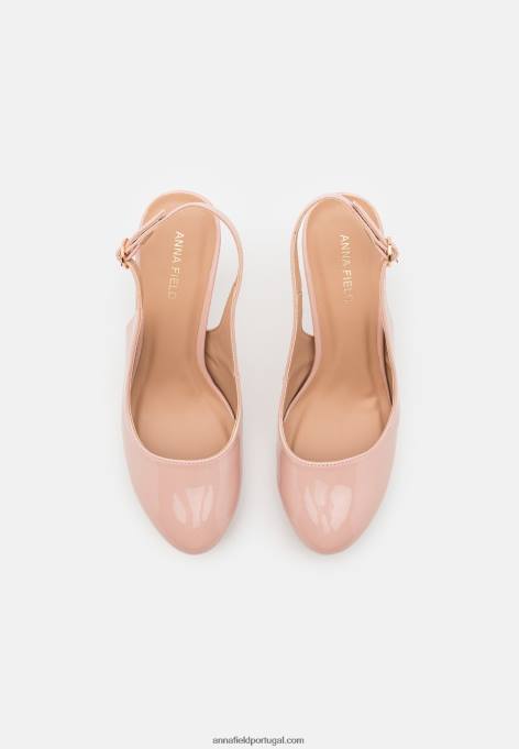 mulheres salto plataforma rosa claro F4BZ0D1767 Anna Field