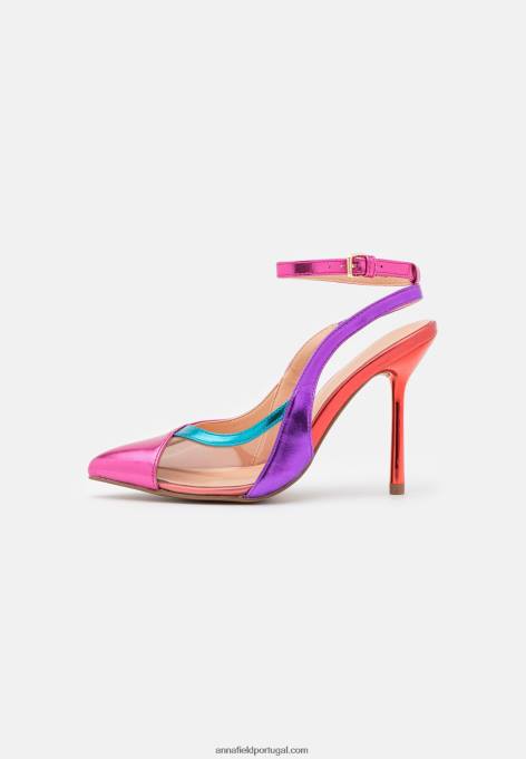 mulheres saltos clássicos multicoloridos F4BZ0D1709 Anna Field