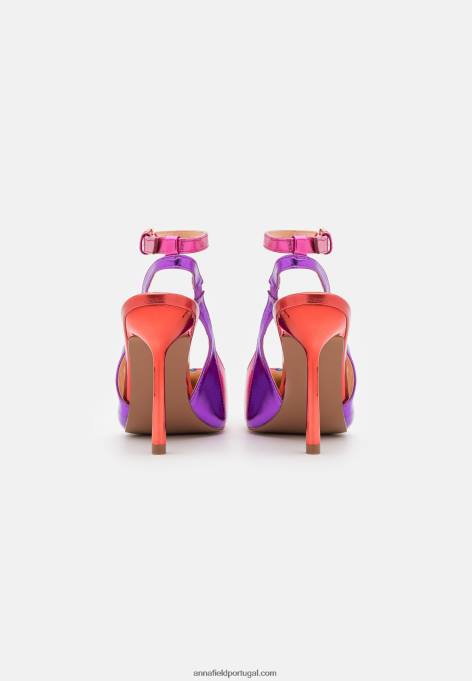 mulheres saltos clássicos multicoloridos F4BZ0D1709 Anna Field