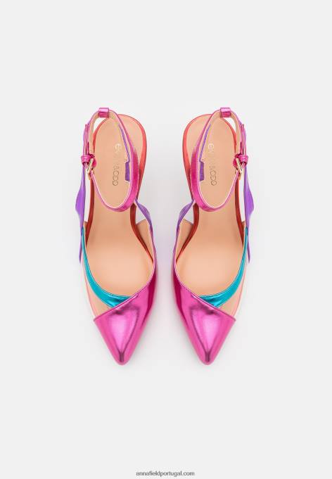 mulheres saltos clássicos multicoloridos F4BZ0D1709 Anna Field