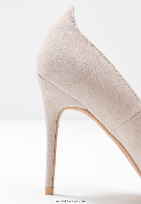 mulheres taupe de salto alto F4BZ0D1596 Anna Field