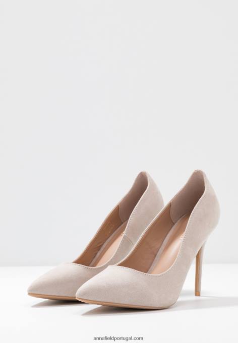 mulheres taupe de salto alto F4BZ0D1596 Anna Field