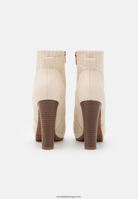 mulheres bota plataforma offwhite F4BZ0D2058 Anna Field