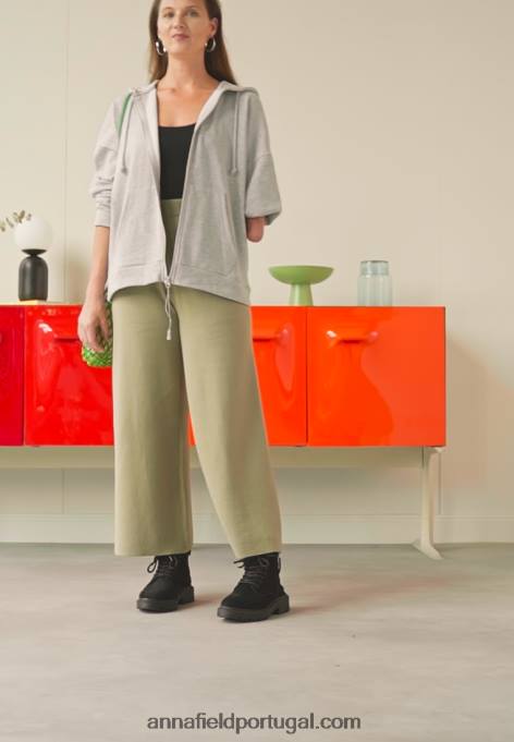 mulheres botas pretas com cadarço F4BZ0D2038 Anna Field