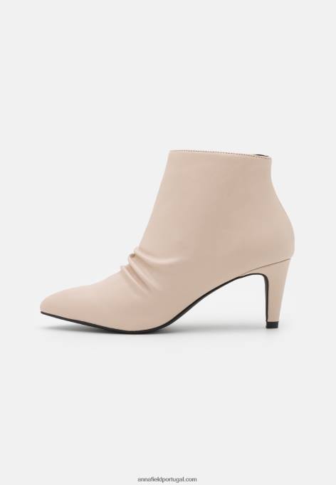 mulheres botins bege F4BZ0D1933 Anna Field