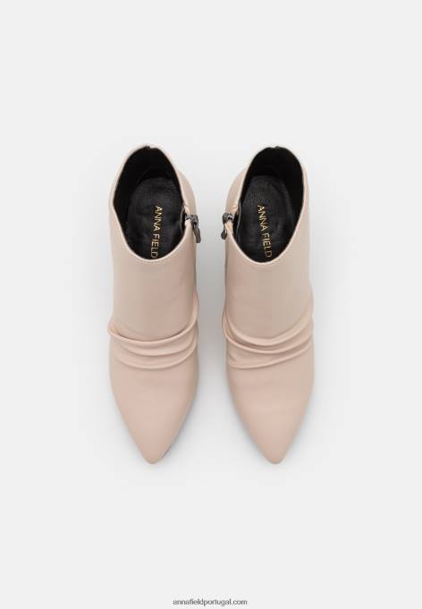 mulheres botins bege F4BZ0D1933 Anna Field