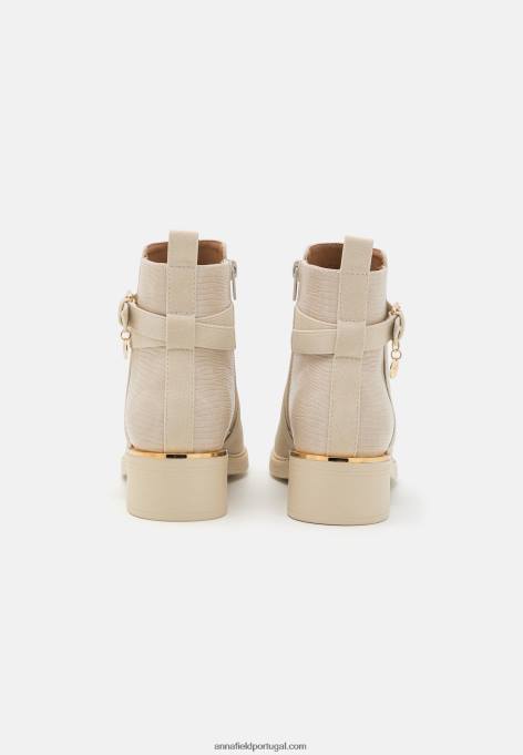 mulheres botins bege F4BZ0D2010 Anna Field
