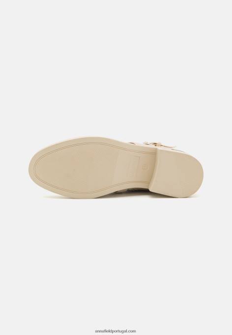 mulheres botins bege F4BZ0D2010 Anna Field
