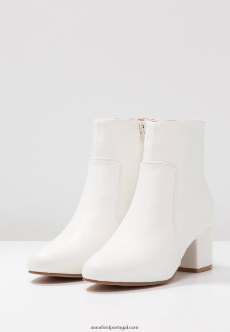 mulheres botins brancos F4BZ0D1890 Anna Field