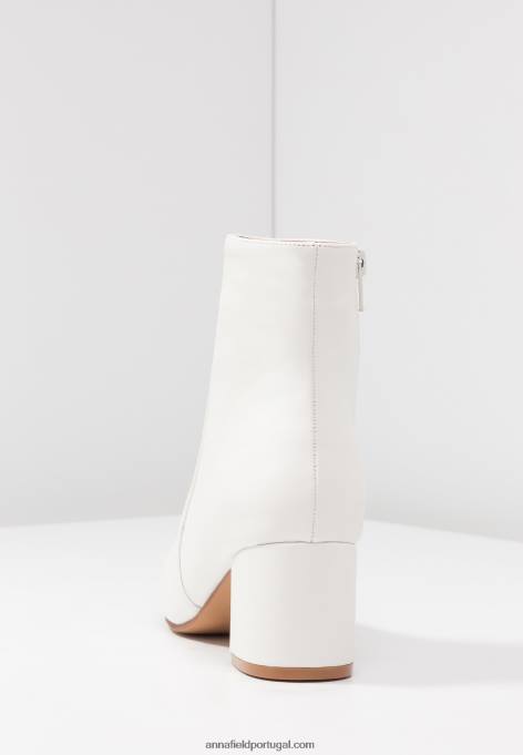 mulheres botins brancos F4BZ0D1890 Anna Field