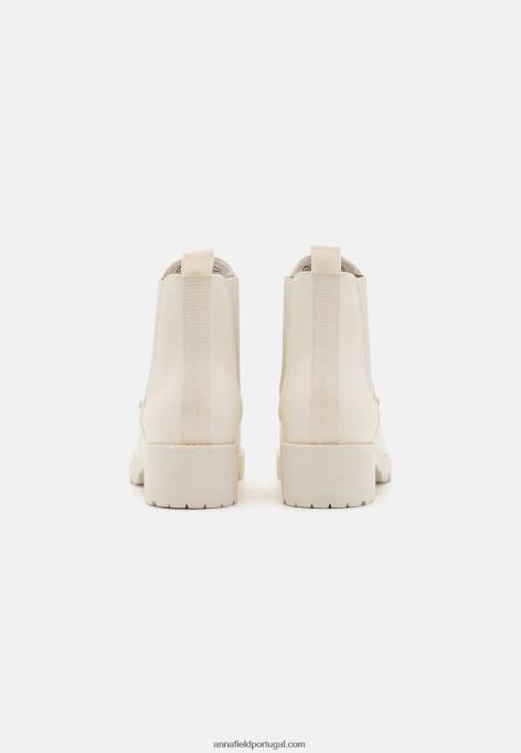 mulheres botins brancos F4BZ0D1953 Anna Field
