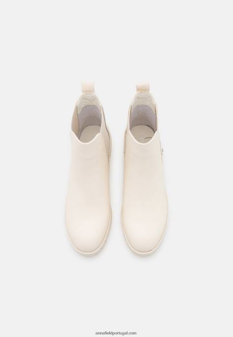 mulheres botins brancos F4BZ0D1953 Anna Field