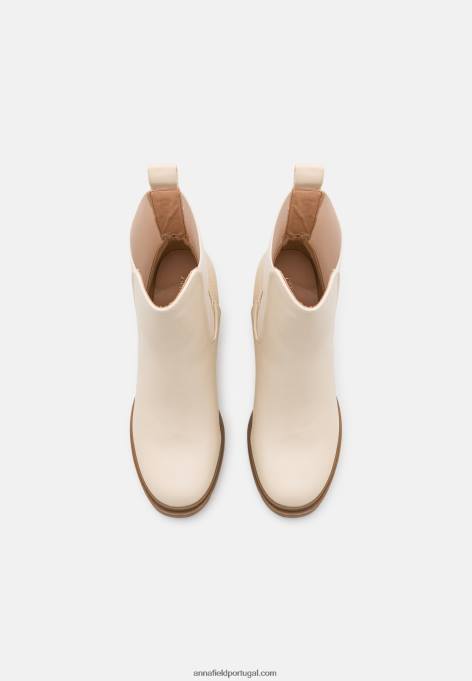 mulheres botins clássicos bege F4BZ0D1949 Anna Field