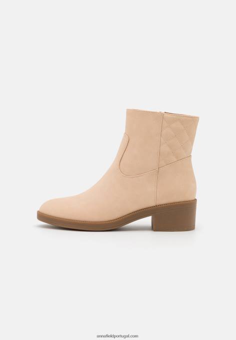 mulheres botins clássicos bege F4BZ0D1961 Anna Field