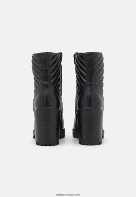 mulheres botins clássicos pretos F4BZ0D1909 Anna Field