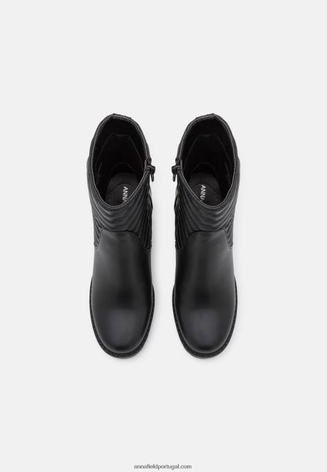 mulheres botins clássicos pretos F4BZ0D1909 Anna Field