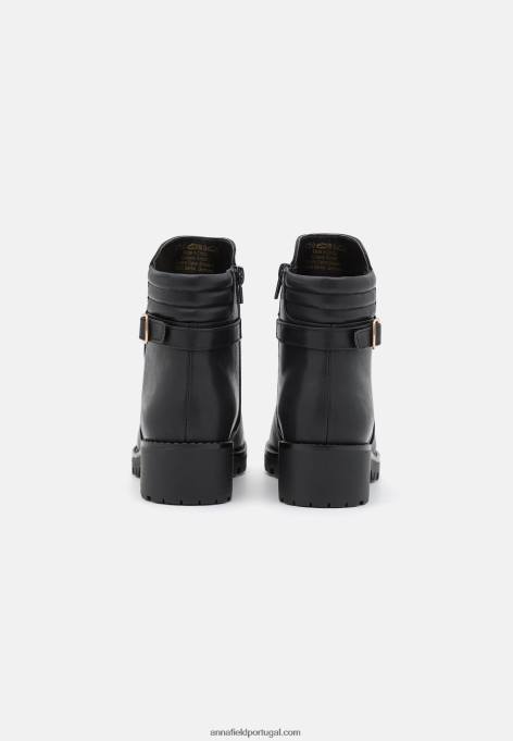 mulheres botins clássicos pretos F4BZ0D1923 Anna Field