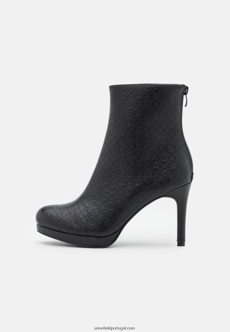 mulheres botins clássicos pretos F4BZ0D1955 Anna Field