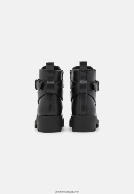 mulheres botins clássicos pretos F4BZ0D1967 Anna Field
