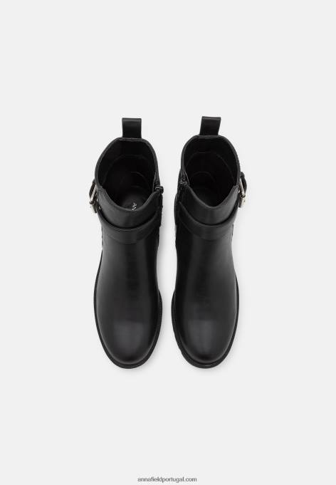 mulheres botins clássicos pretos F4BZ0D1967 Anna Field