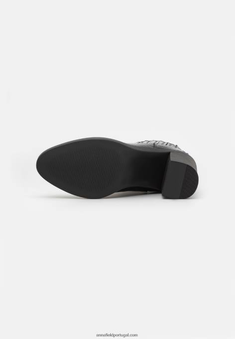 mulheres botins clássicos pretos F4BZ0D1970 Anna Field