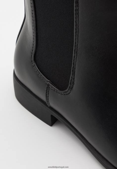 mulheres botins clássicos pretos F4BZ0D1973 Anna Field