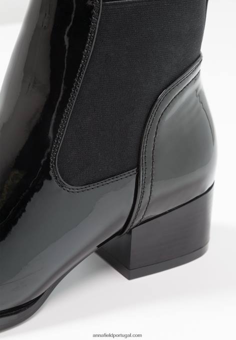 mulheres botins clássicos pretos F4BZ0D2007 Anna Field