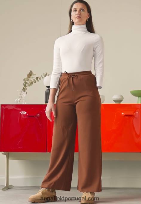 mulheres botins com cadarço bege F4BZ0D2028 Anna Field