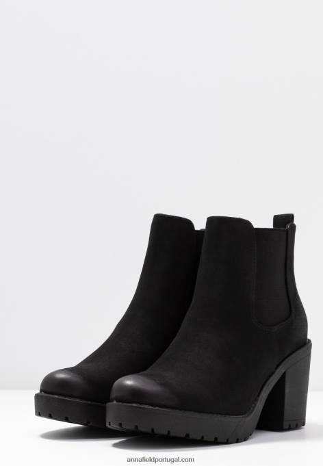 mulheres botins de inverno botas pretas F4BZ0D1901 Anna Field