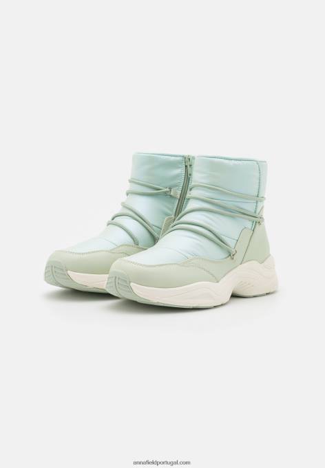 mulheres botins de menta F4BZ0D1974 Anna Field