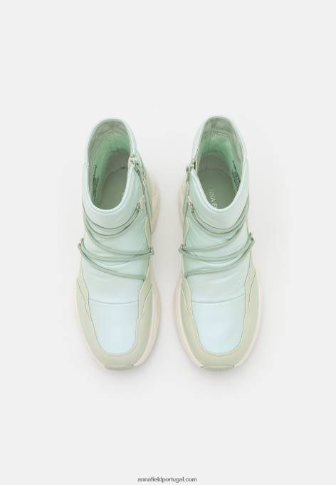 mulheres botins de menta F4BZ0D1974 Anna Field