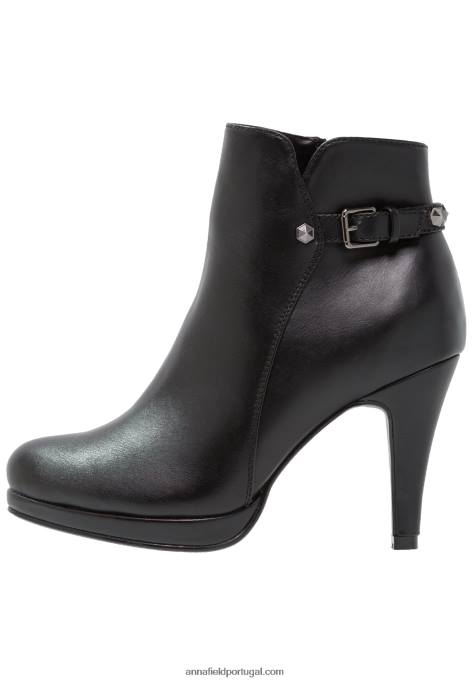 mulheres botins de salto alto preto F4BZ0D1918 Anna Field