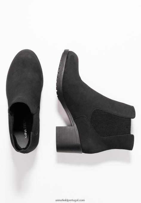 mulheres botins pretos F4BZ0D1891 Anna Field