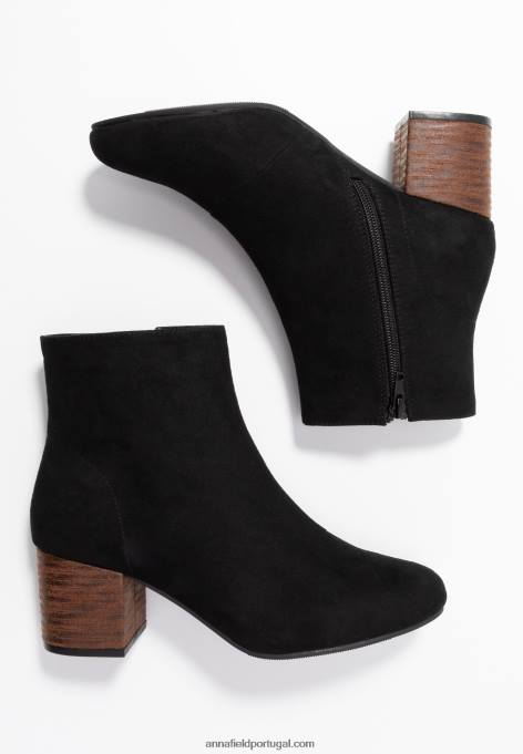 mulheres botins pretos F4BZ0D1904 Anna Field