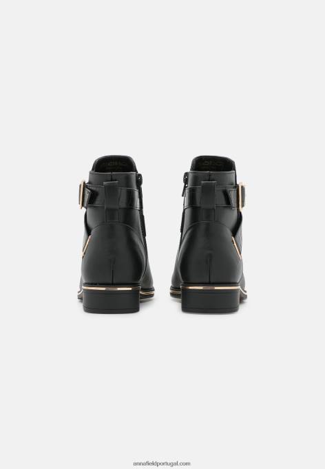 mulheres botins pretos F4BZ0D1924 Anna Field
