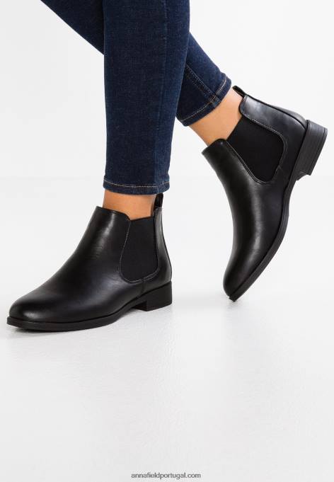 mulheres botins pretos F4BZ0D1925 Anna Field
