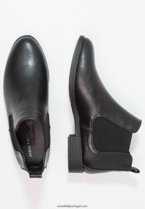 mulheres botins pretos F4BZ0D1925 Anna Field