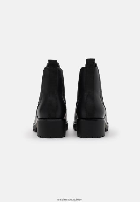 mulheres botins pretos F4BZ0D1926 Anna Field