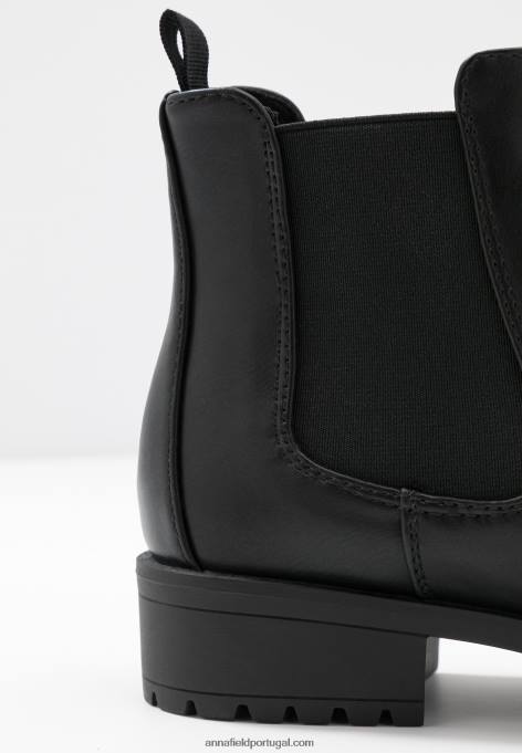 mulheres botins pretos F4BZ0D1936 Anna Field