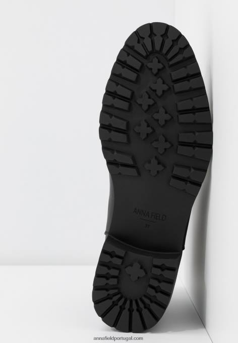 mulheres botins pretos F4BZ0D1936 Anna Field