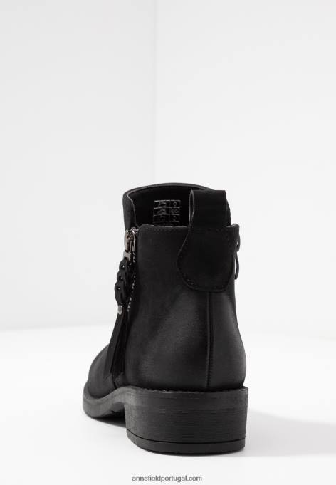 mulheres botins pretos F4BZ0D1938 Anna Field