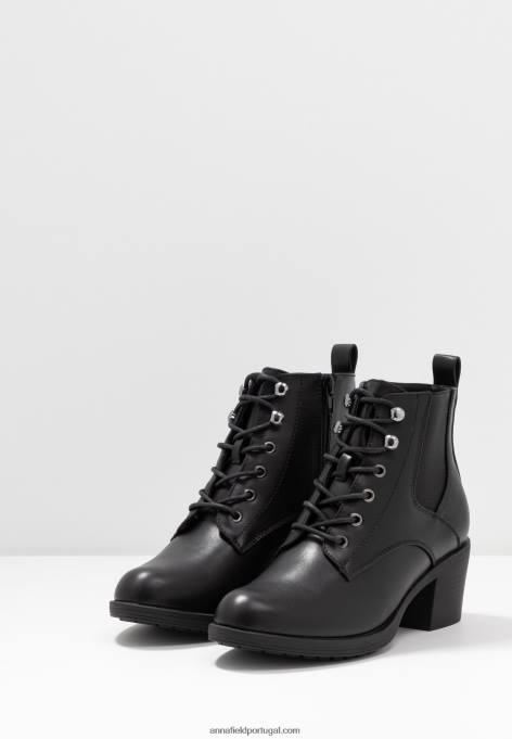 mulheres botins pretos F4BZ0D1941 Anna Field