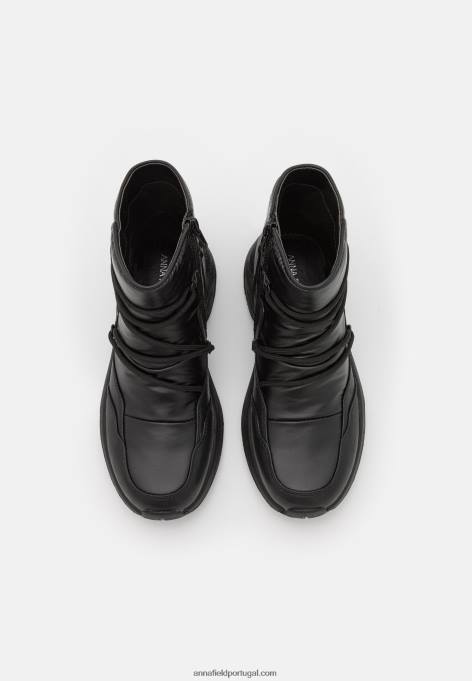 mulheres botins pretos F4BZ0D1969 Anna Field