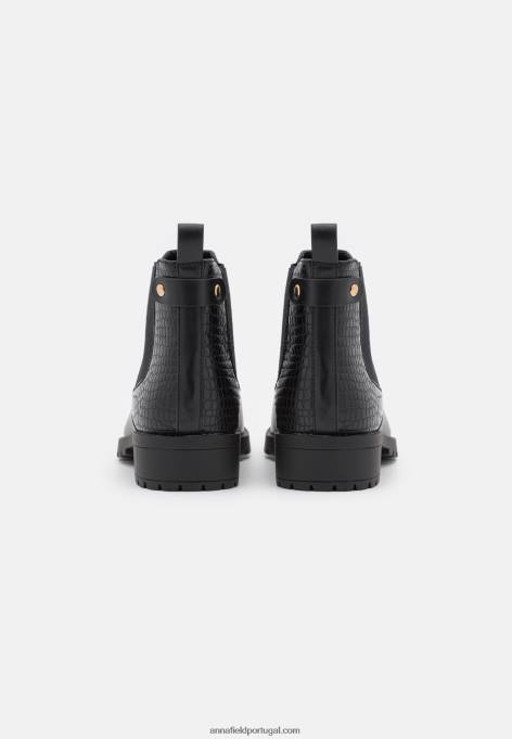 mulheres botins pretos F4BZ0D1976 Anna Field